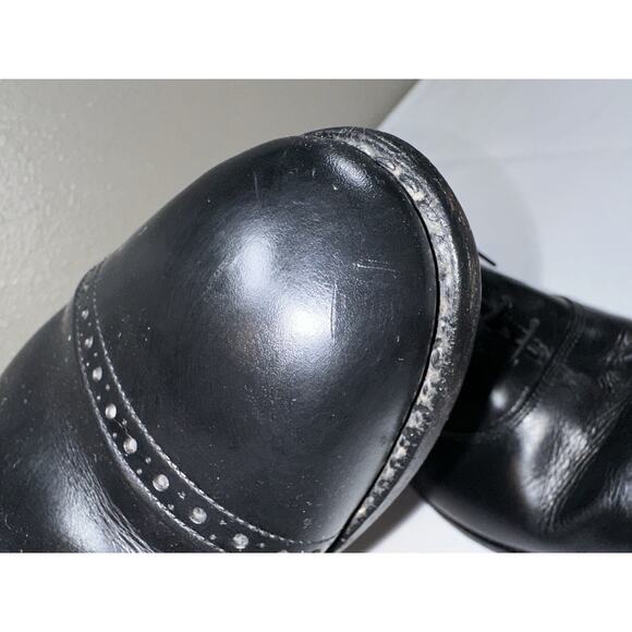 Allen Edmonds Men’s Fifth Avenue Cap Toe Dress Shoes Black Leather 9.5 D Wide - Picture 10 of 14